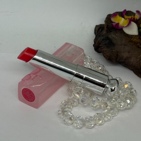 Christian Dior Addict Lip Glow Reviving Lip Balm - 015 Cherry - New - Picture 2 of 4